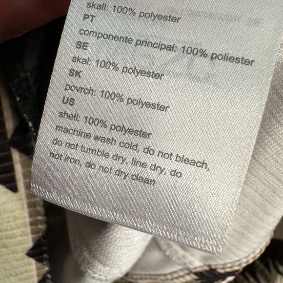 Wesc Mens Size Medium Womens Large Corduroy Trucker Blanket Jacket Aztec Western - Picture 12 of 13